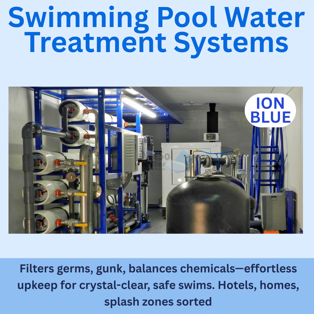 11. Swimming pool water treatment systems