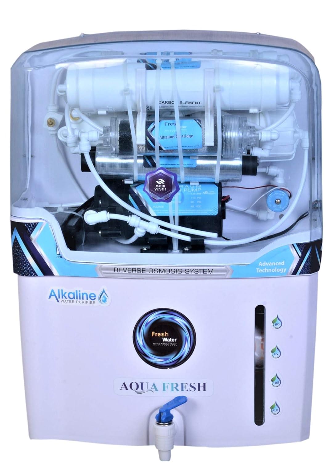 2. Copy Water Solution Aquafresh Aura line 15 L RO+UV+UF+TDS+Mineral Electrical Ground Water Purifier(White+Blue) (Copy) (Copy)